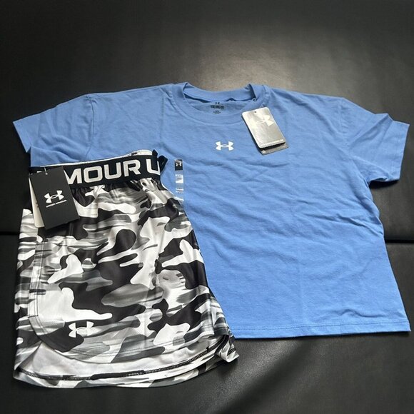 NWT Under Armour Athletic Set Girls Youth Size XL - Picture 1 of 4